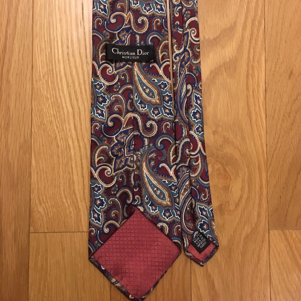 Christian Dior silk tie
